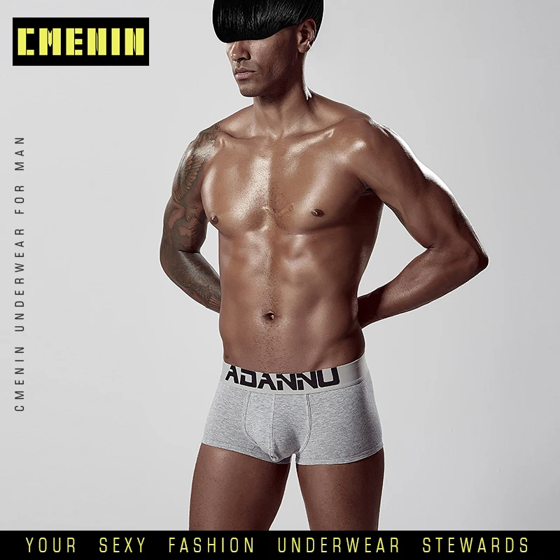 Мужские трусы дышащие боксеры нижнее белье хлопковые мужские u образный выпуклый