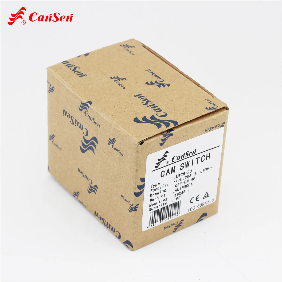 AC 440V Ui 690V 20A поворотный Кулачковый выключатель ВКЛ./ВЫКЛ. 4 полюса 8 терминалов (CE TUV