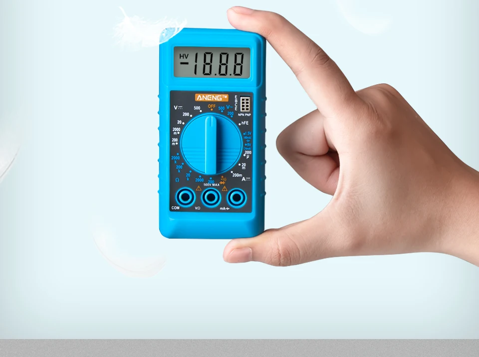 ANENG мультиметр цифровой мини тестер multimeter esr метр мультиметры транзистор тестер Мультиметр мултиметр multimetr dc dc digital multimeter tester тестер транзисторов тестор esr meter тестеры амперметр мультимитр