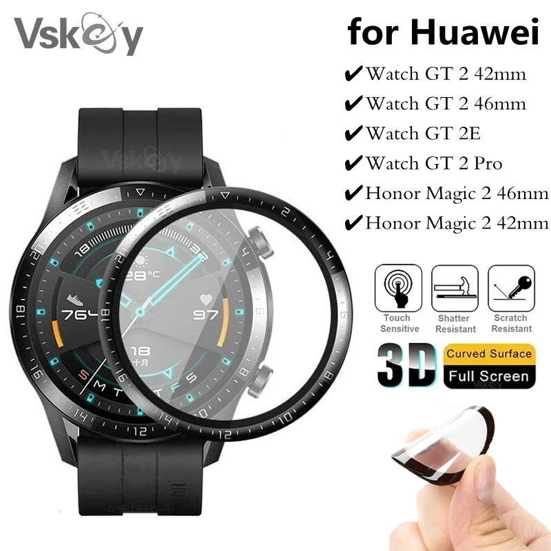 2 шт. защитная пленка для смарт часов Huawei Honor Watch Magic 46 мм 42 мм|Защита экрана| |