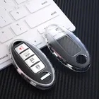 Чехол для автомобильного ключа дистанционного управления из мягкого ТПУ для Nissan Qashqai J10 J11 X-Trail t31 t32 kicks Tiida Pathfinder Murano Note, автомобильные аксессуары Juke