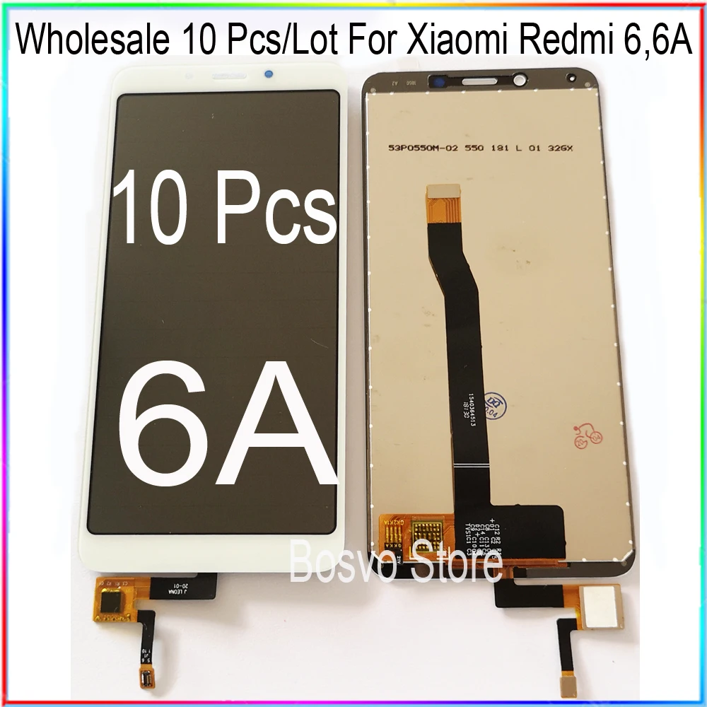 

Wholesale 10 Pcs/Lot For Xiaomi Redmi 6A LCD screen display with touch assembly for Redmi 6
