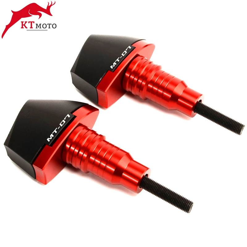 CNC рамка Ползунки Краш Pad защита от падения для Yamaha MT07 MT 07 2015 2020 двигателя