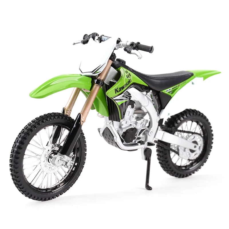 Maisto 1:12 Kawasaki KX 450F зеленый литья под давлением модель мотоцикла из сплава игрушка