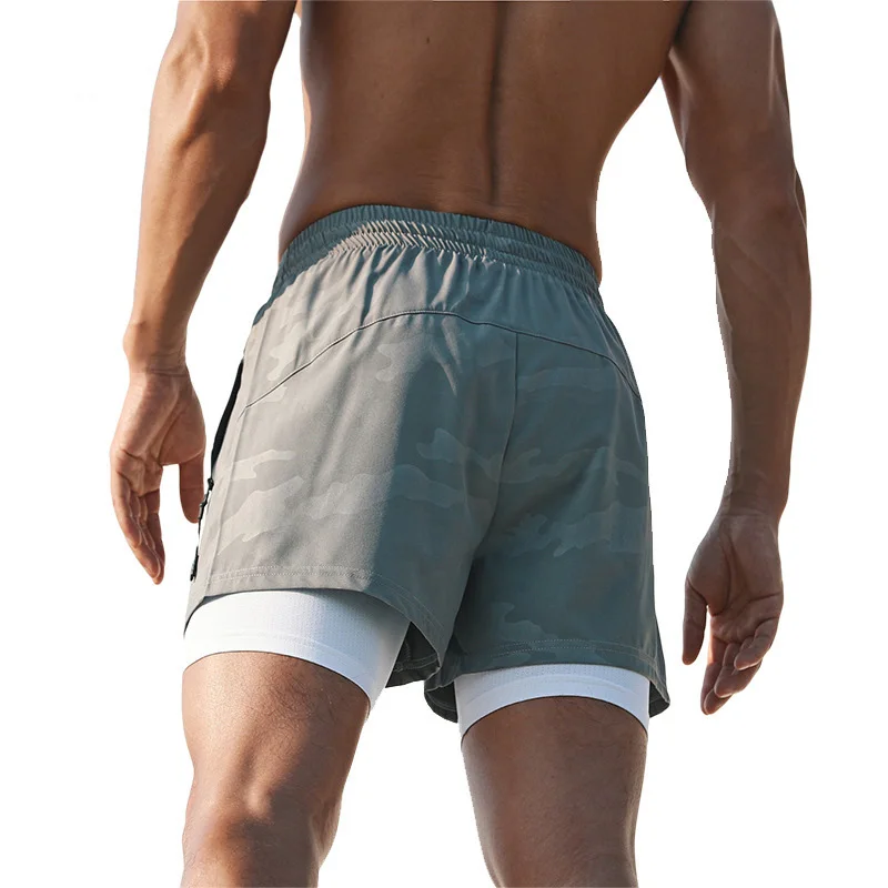 

Camouflage Running Shorts Men Crossfit Sport Shorts Men Fitness Gym Shorts Men With Pocket Bodybuilding Soft Short Pants