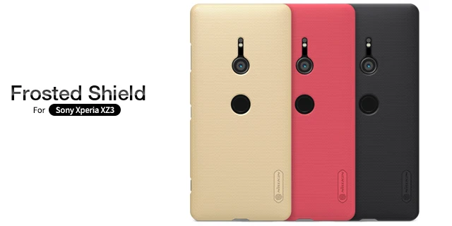Чехол для sony Xperia XZ1/XZ2/XZ4 Compact Nillkin матовый защитный жесткий пластиковый чехол-накладка для Xperia 1/XZ1/L2/XA2 Ultra/XA2 Plus