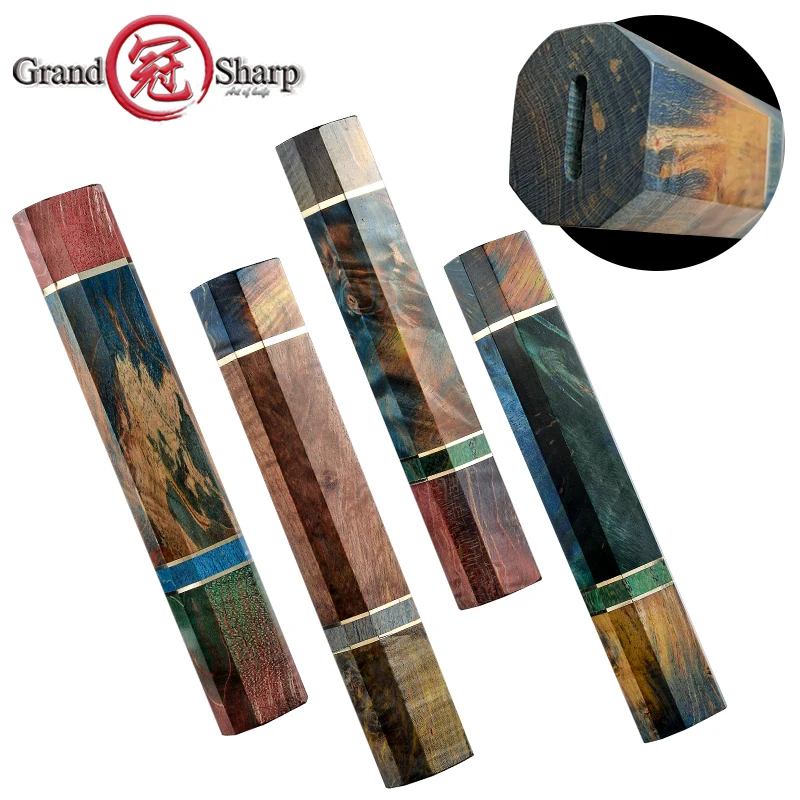 Японский шеф нож кухонный запчасти новый дизайн твердый деревянный