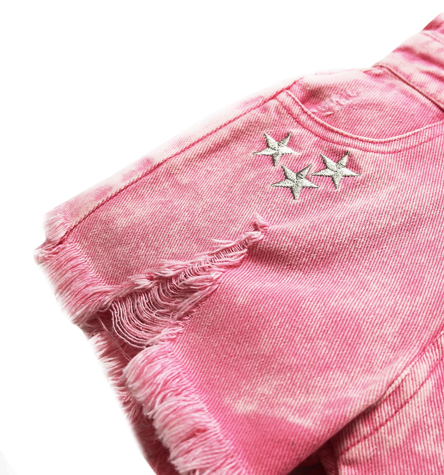Chumhey 0-11T Summer Children's Clothing Sets Jeans For Girls Pants Kids Denim Overalls Suspender Shorts Pink Jumpsuit Trousers images - 6