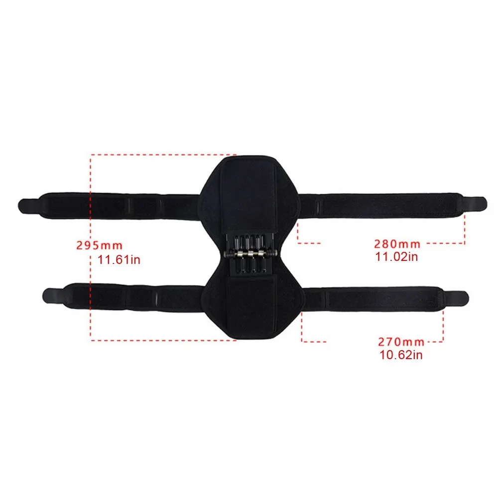 

Joint Support Device Brace Knee Pads Booster Lift Squat Sports Power Spring Force Running Knee Booster