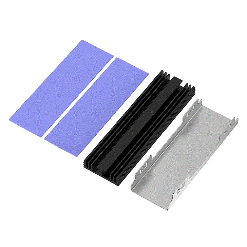

M.2 SSD Heatsink Cooler 2230 Solid State Hard Drive Radiator M2 PCI-E NVME Aluminum Double Sided Cooling Thermal Pad