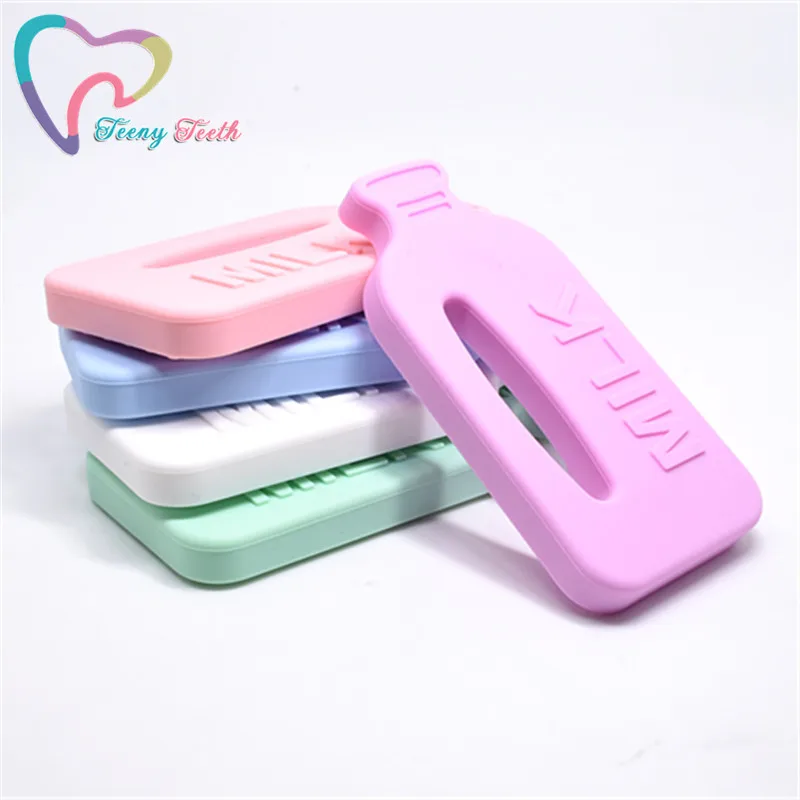 10 шт. бутылка для молока Прорезыватель пищевой силиконовый новорожденных