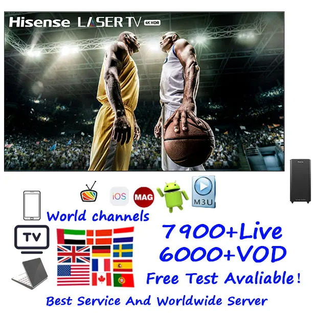 

HD Smarter pro IPTV M3U XXX Multi Devices Smart TV MAG250 STB VLC IOS PC Free Test 24-36h