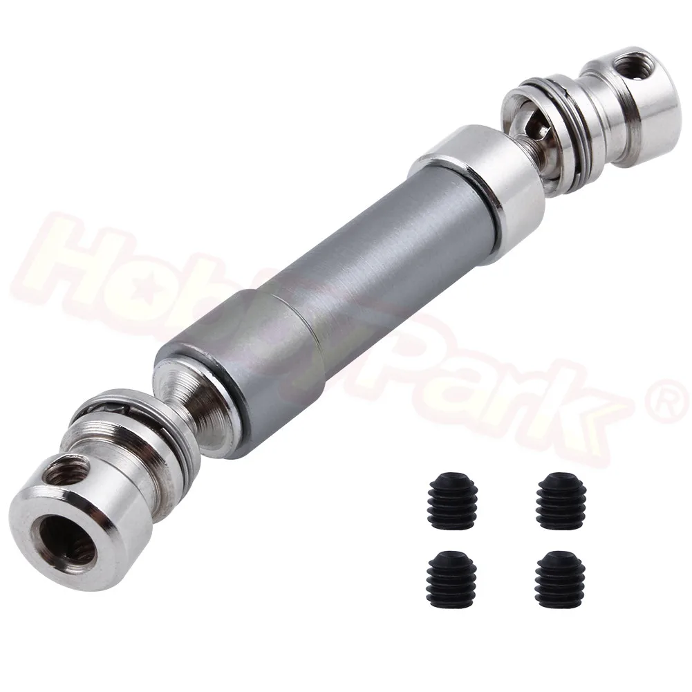 Grey 7880 Стальной металлический задний приводной вал CVD для WLtoys 12428 12423 1/12 RC автомобиль гусеничный короткий ход грузовик запчасти для обновления - Цвет: Grey 7880