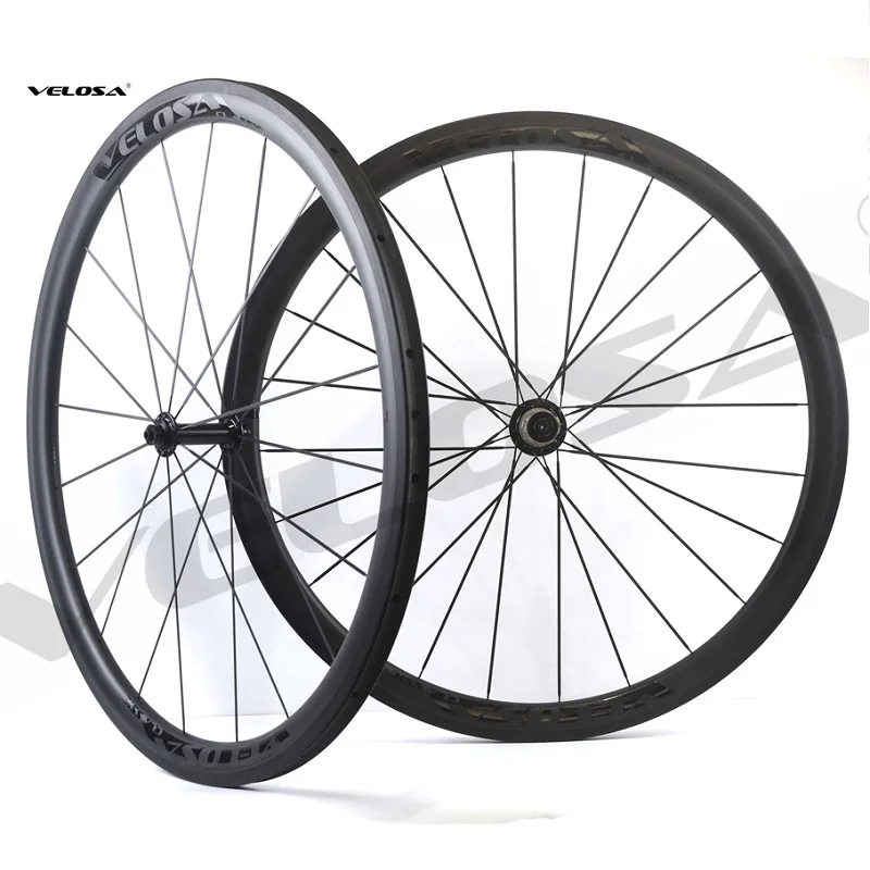 Суперлегкий вес T800 1160 г velosa Race 30SL дорожный велосипед Углеродные колеса bitex ABG