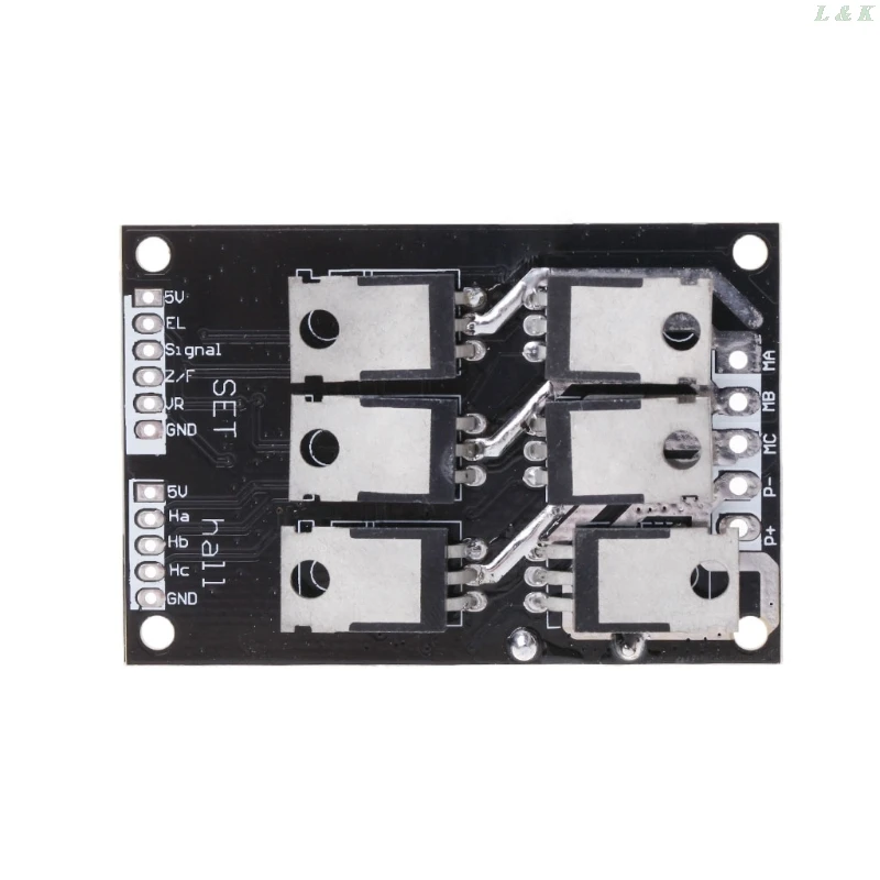 15A 500 Вт DC12V 36V бесщеточный контроллер скорости двигателя BLDC плата драйвера с