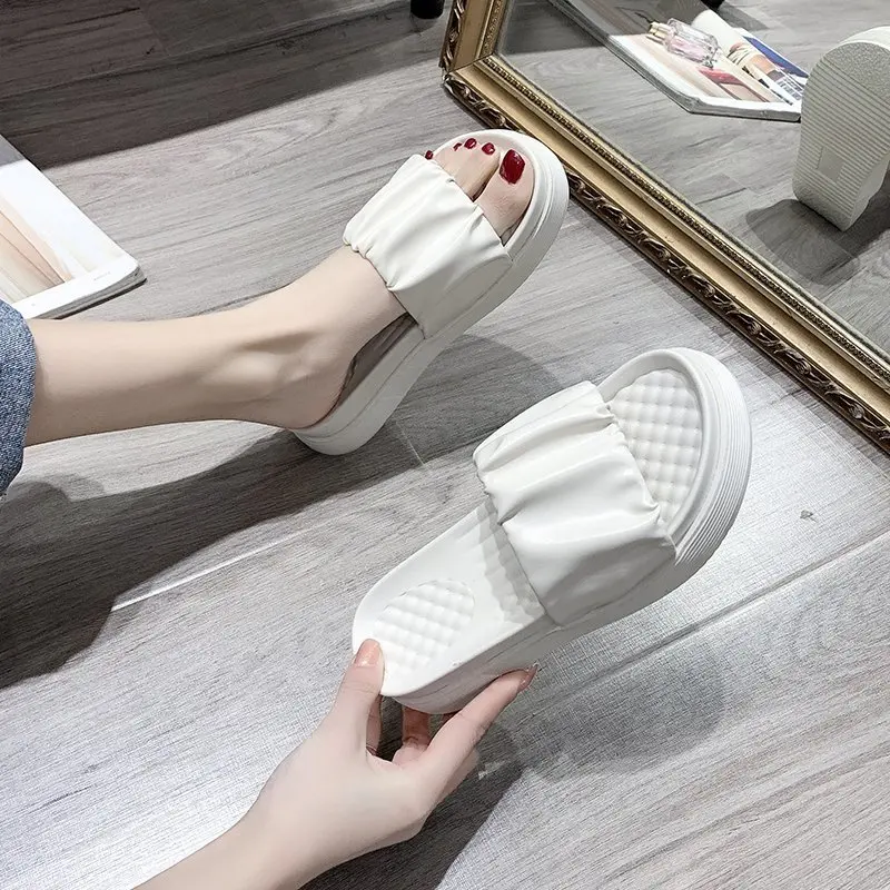 

2021 spring and summer new low heel flat women's casual slippers DY1943