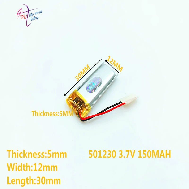 051230 501230 150 мАч BT150 Bluetooth гарнитура 3 7 В литий-полимерный аккумулятор | Электроника