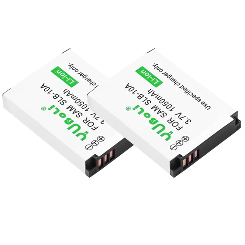 YUBOLI 1050 мА/ч SLB 10A SLB10A батарея + ЖК дисплей USB зарядное устройство для Samsung HMX U10 U100 SL720