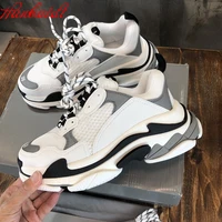 2020 men triple s running shoes fashion luxury designer trainer shoes chaussures triple s walking sneaker shoes vulcanized men
