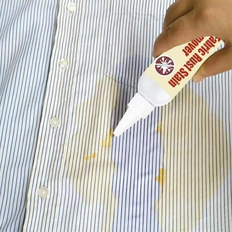 Новое средство для удаления ржавчины на одежде пятен ткани практичные чистящие