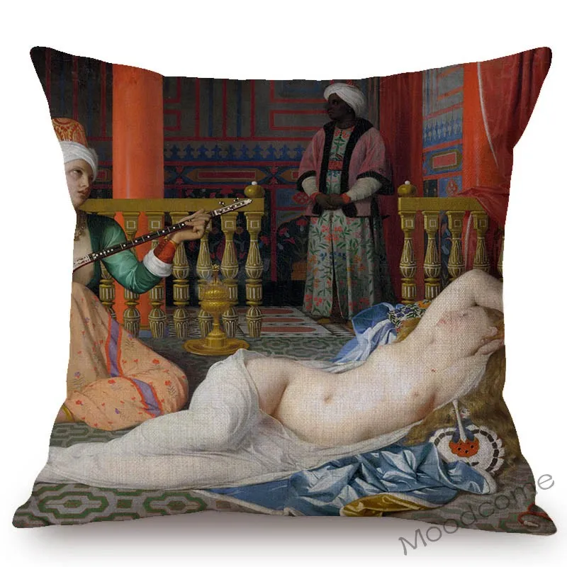 Неоклассическом стиле всемирно известная картина маслом Жан Ingres Nepoleon источник La