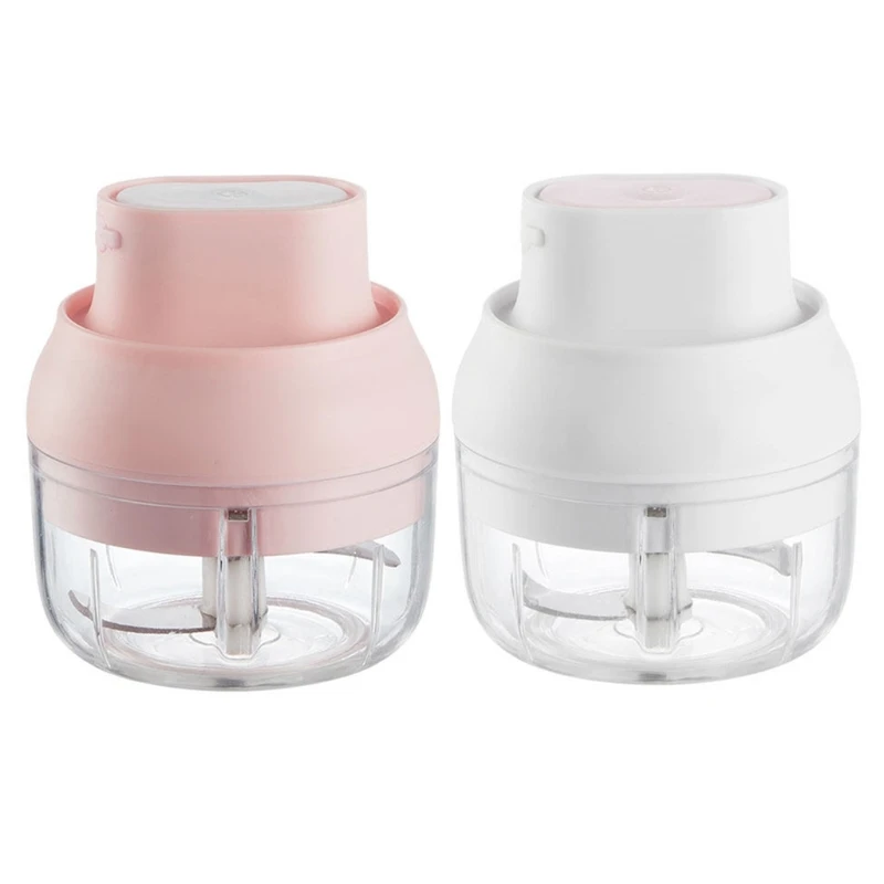 

Electric Mini Garlic Chopper Food Processor Garlic Press Mincer Portable USB