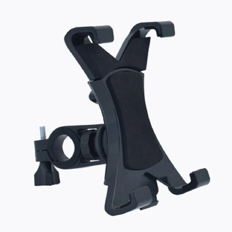 Tablet Mount Holder for 4-13inch Exercise Bike Tablet Stand Silicone Pad for Gym Spin Bicycle Motorcycle Stroller Accessories