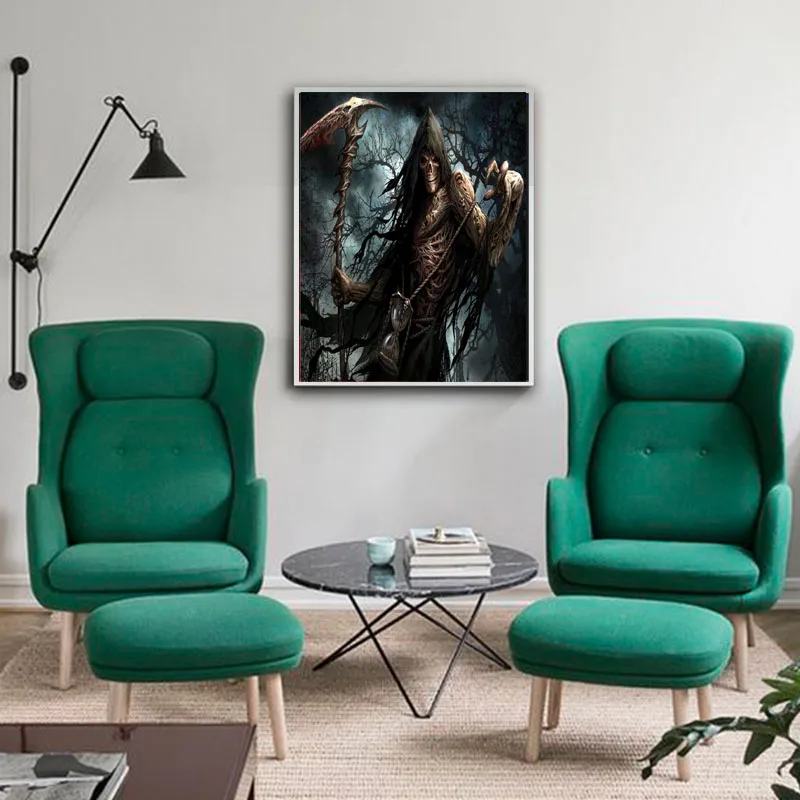 Алмазная 5D картина сделай сам Набор для вышивки крестиком мозаика ужас украшение