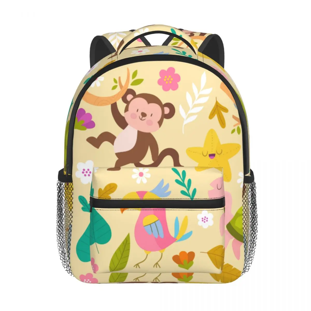 2022 Children Backpack Toddler Kids School Bag Exotic Animal Collection Kindergarten Bag for Girl Boys