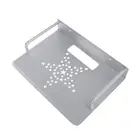 C5AE настенное крепление для хранения ТВ ящик полка для маршрутизатора кронштейн компьютерной приставки к телевизору кронштейн для планшета держатель для планшета ПК DVD плеер стойки Алюминий однослойный космический