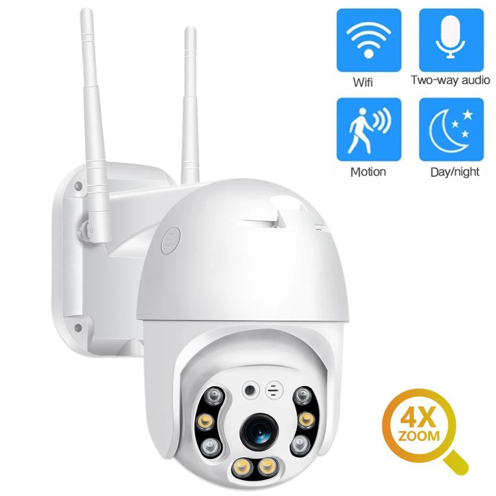 1080P безопасности Камера WI FI Открытый PTZ Скорость купол Беспроводной IP CCTV функции