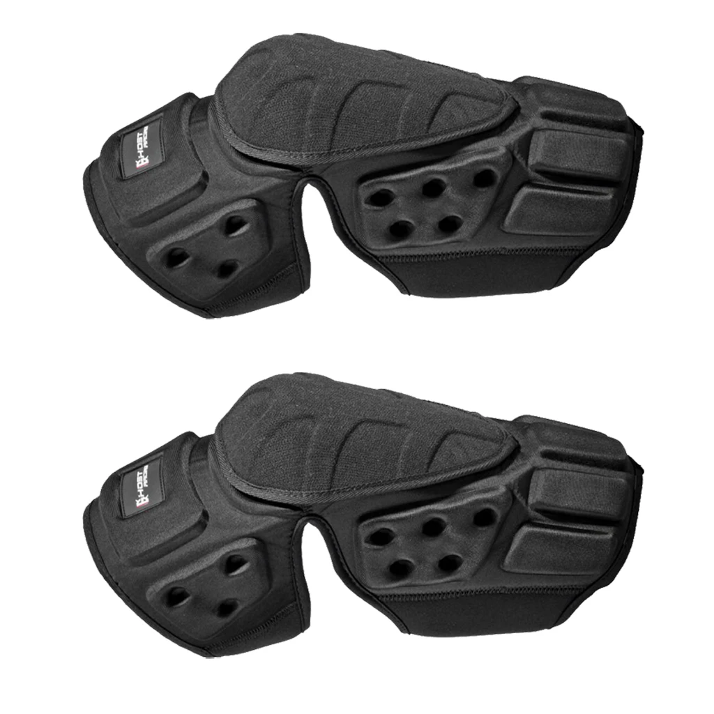 

MagiDeal 2 x Motorcycle Knee Pads Motocross Racing Knee Guard Protector