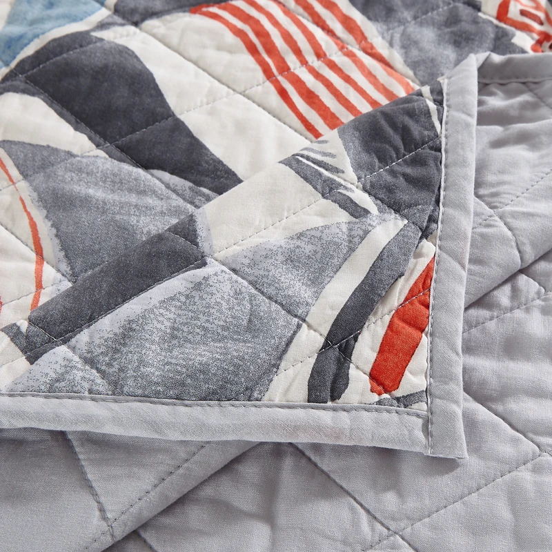 PHF Washed Cotton Quilted Bedspread 3 Pieces Turkish Luxury And Blanket Comforter Lightweight Quilt King Cover | Дом и сад