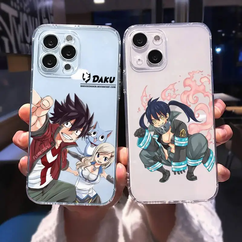 

EDENS ZERO Maga Phone Case For iphone 13 12 11 8 7 plus mini x xs xr pro max Transparent soft