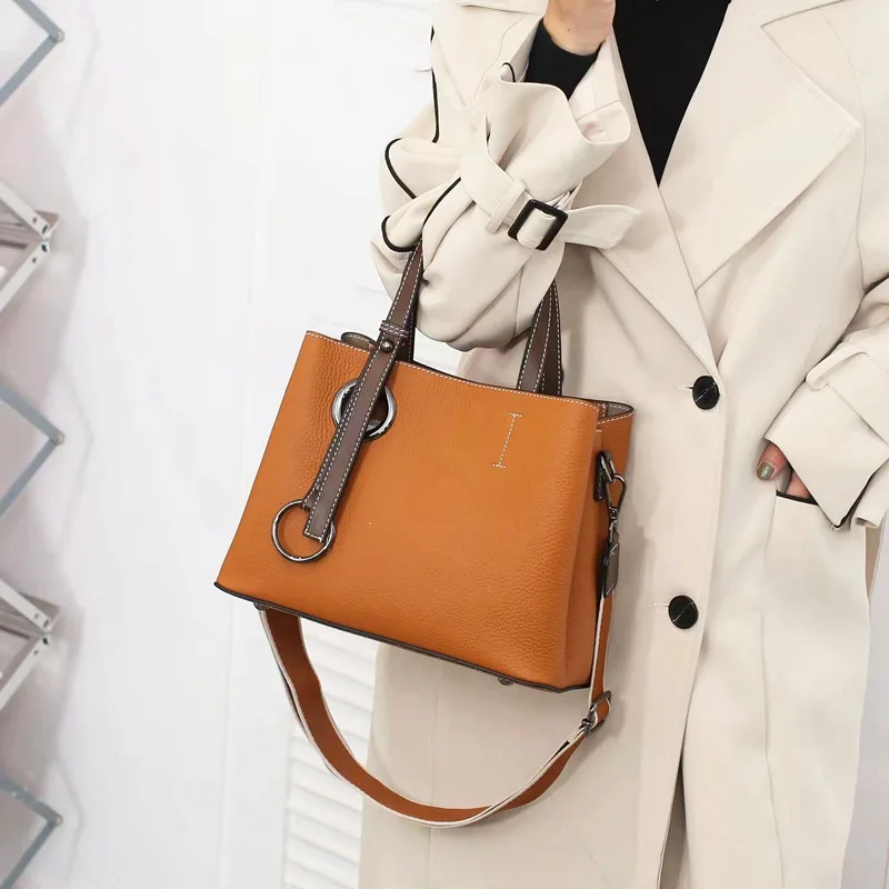 

BRIGGS, новинка 2022, женская сумка из натуральной кожи, женская сумка через плечо, деловая Женская Повседневная Сумка-тоут, женские сумки-мессен...