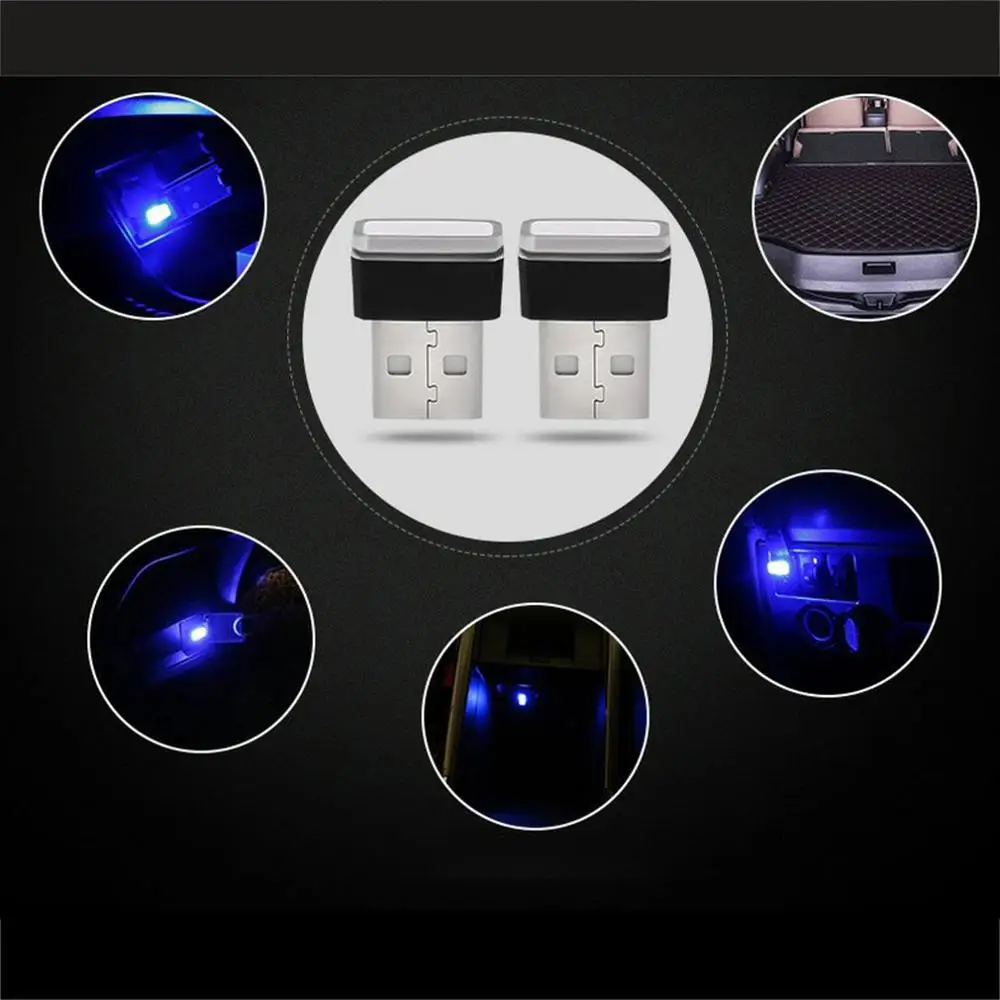 

Car Led Atmosphere Light Cigarette Lighter Decorative Light Free Modification Atmosphere Light Car Indoor Vehicle Night Light