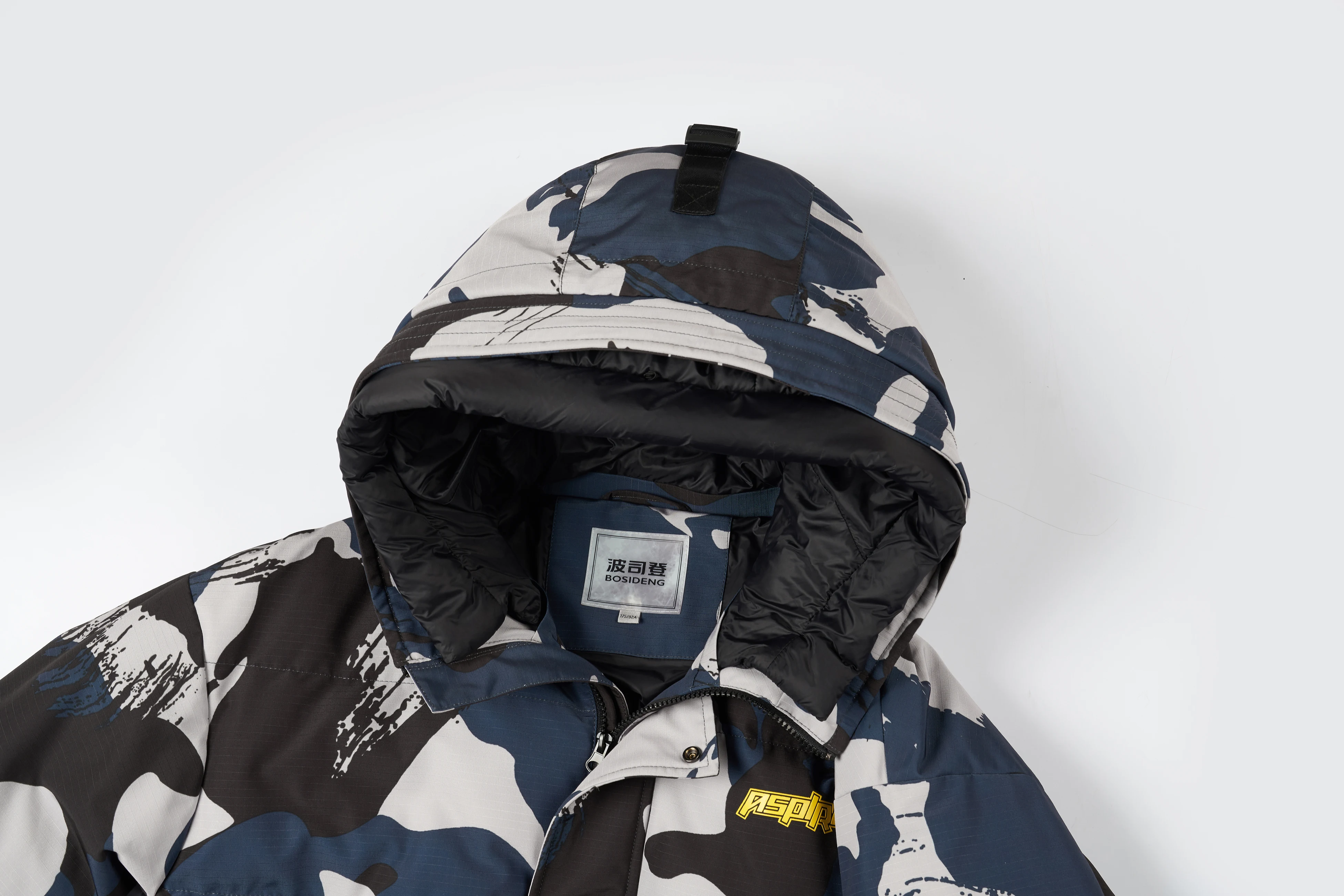 Пуховик BOSIDENG Мужская короткая модная повседневная теплая куртка с капюшоном