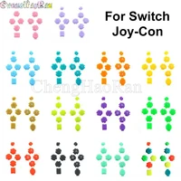 wholesale 14colors abxy arrow shoot home keys buttons for nintendo switch joy con joycons diy repair parts accessories ns nx