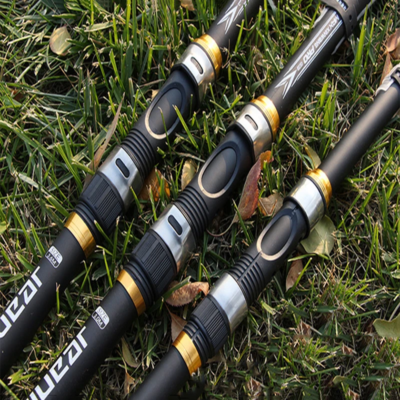 2.1M-3.6M Spinning Feeder Fishing Rod Sea Fish Pole Telescopic FRP Hand Remotely Carbon Rods | Спорт и развлечения