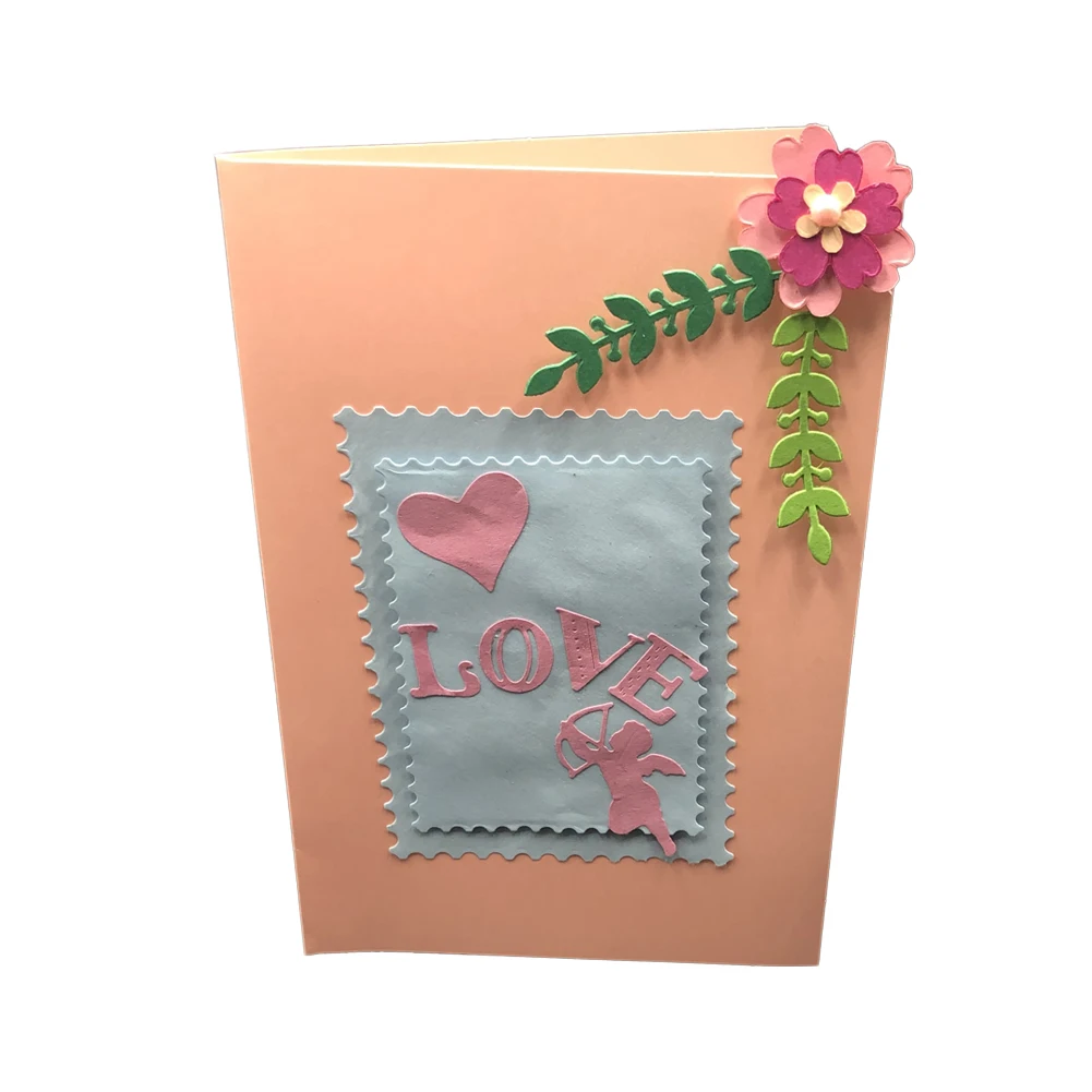 Love Cupid DIY тиснение прессформы для резки изготовление бумажных карточек
