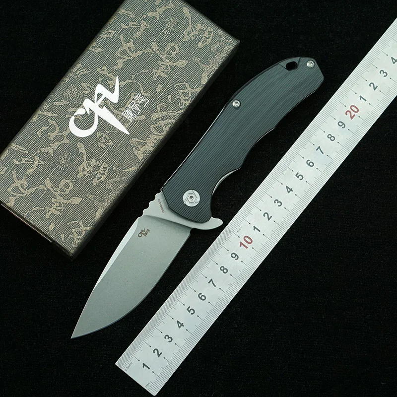 CH 3504G10 D2 стальной Многофункциональный складной нож G10/стальная ручка Походный
