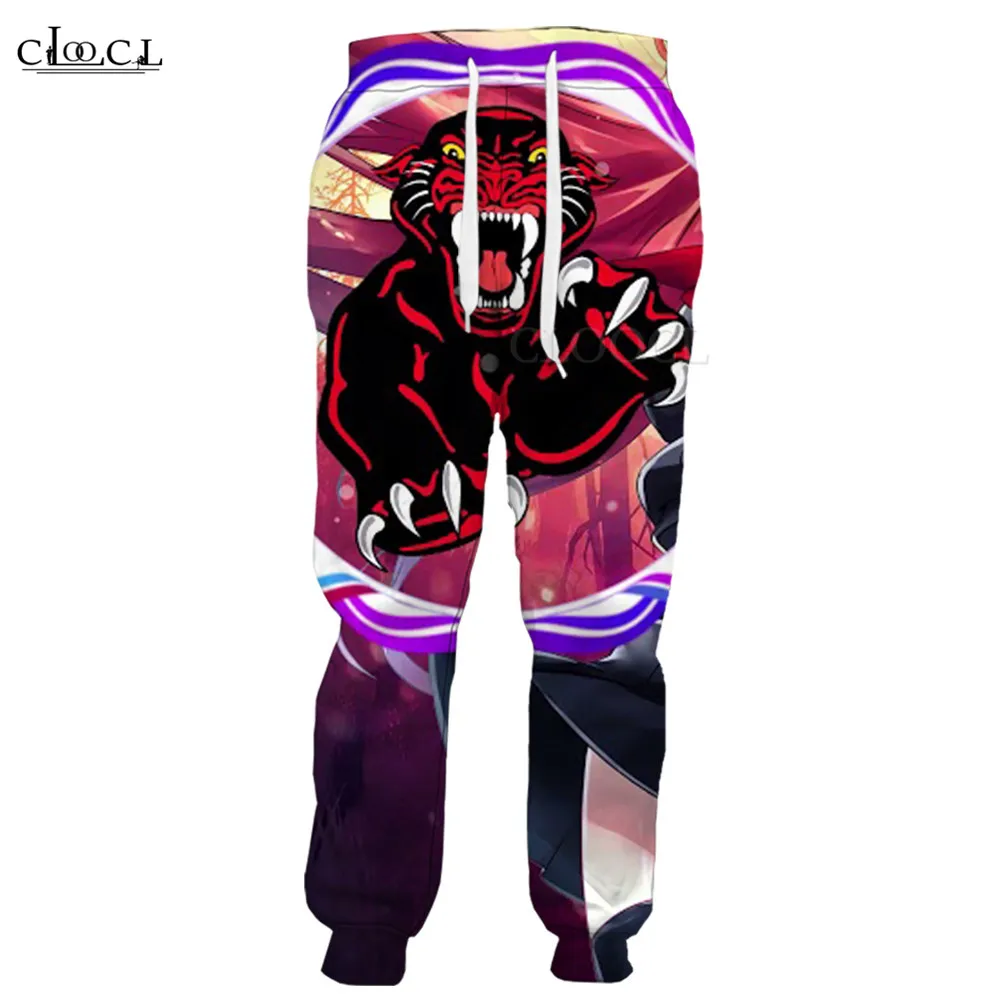 

CLOOCL Cartoon Men Joggers Pants Newest Genshin Impact 3D Print Sports Pants Men Clothing Casual Pockets Harajuku Jogging