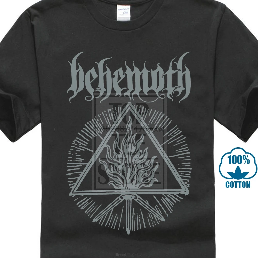 Бегемот фурор Divinus): черная футболка с надписью S M L XL XXL Death металлическое муфтовое