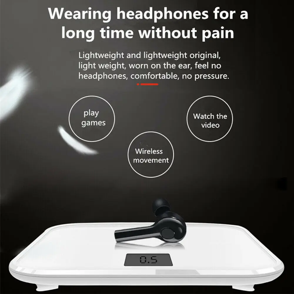 Wireless Bluetooth 5.0 Earphones TW08 TWS Mini Headset Headphones | Электроника