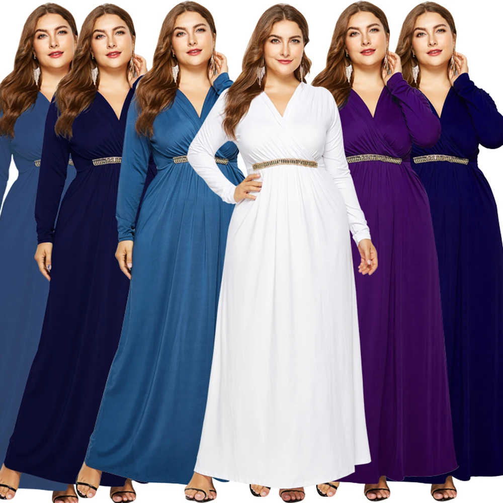 

Plus Size Vestidos Ramadan Abaya Turkey Arabic Hijab Muslim Long Dress Caftan Dubai Kaftan Islamic Clothing Dresses For Women