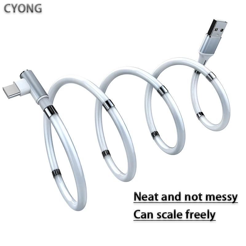USB C Магнитный Тип Кабеля Mi cro кабель 3A телефон быстрой зарядки передачи и