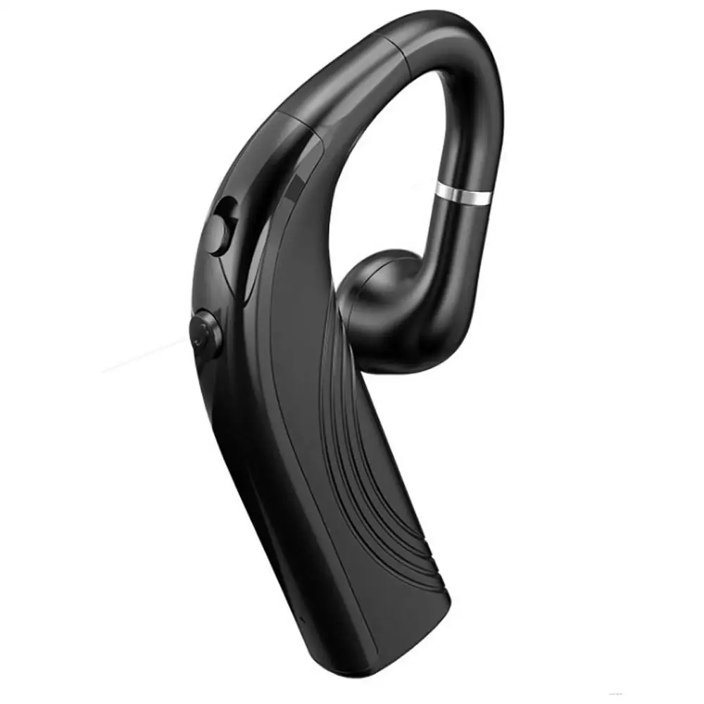 

Wireless Headphones Stereo Handsfree HD Call Ear-hook Earphones Business Bluetooth 5.0 Headset With Mic For Sport