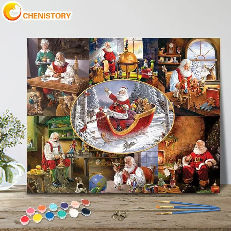 

Набор для рисования по номерам на холсте, 40 х50 см