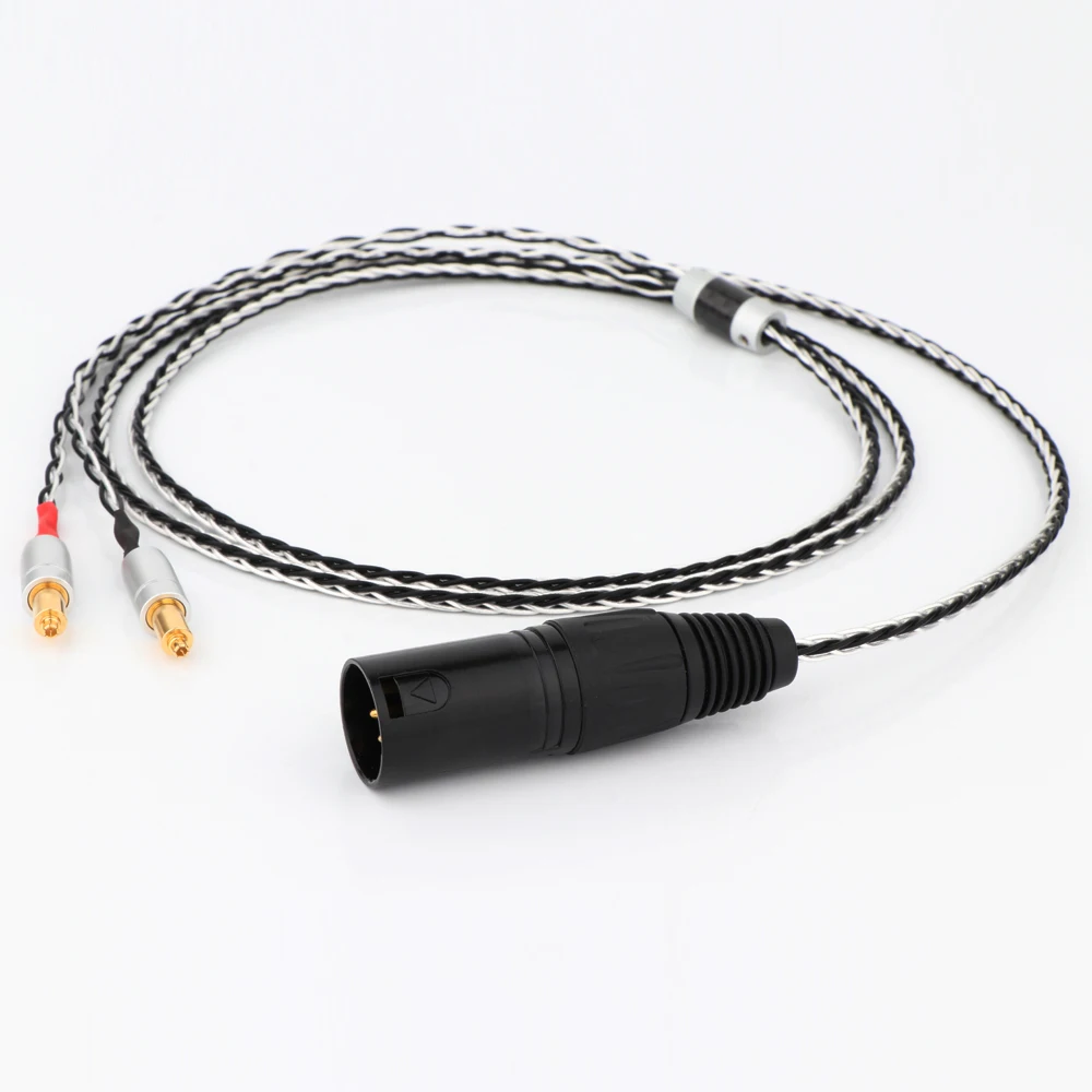 

Preffair Hi End 8 ядер, сбалансированный чистый посеребренный кабель для наушников, обновленный кабель для SRH1440 SRH1840 SRH1540 SHR535