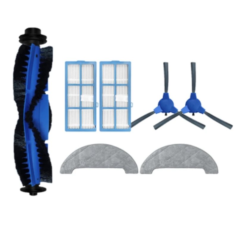 

Mop Cloth HEPA Filter Side Brush for Proscenic 850T Vacuum Cleaner Main Roller Brushes Mopping Pad Rags Accessories